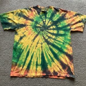 Shredders digest tye dye shirt